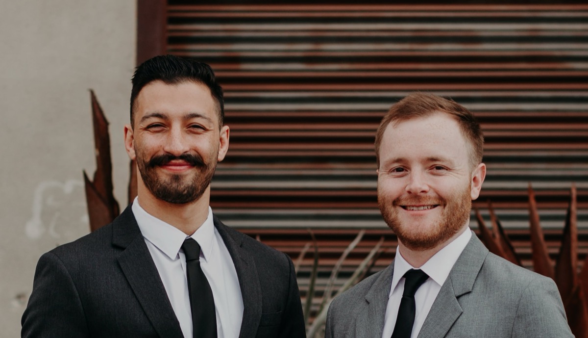 Colton Marshall and Atish Mazumdar, founders of Catalina Automation